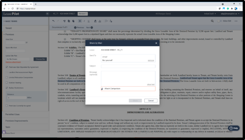 LeasePilot Screenshot