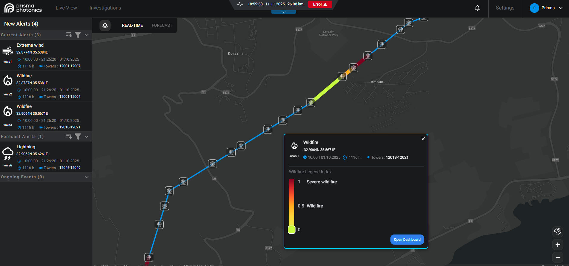PrismaClimate Screenshot